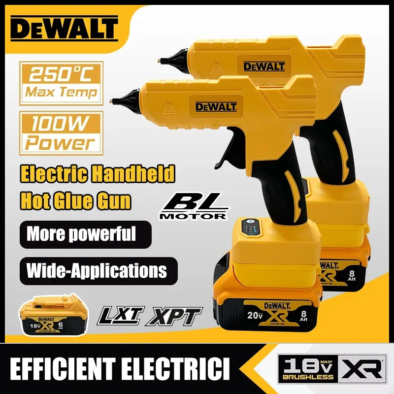 Dewalt Handheld Electric Cordl - đánh giá và giá Hot Melt Glue Gun Cordless
